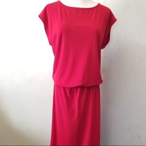 CLOSET CLEAROUT! Drop Waist Midi Dress